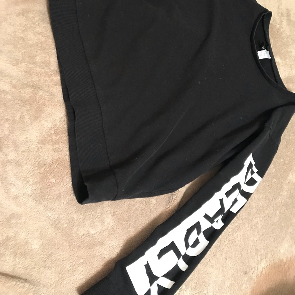Black H&M sweatshirt ‘Deadly’